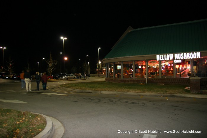 Maybe they were just in the mood of the mellow mushroom.