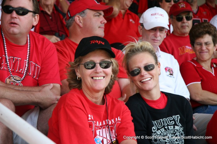 Kelli and her mother sat together for a while....