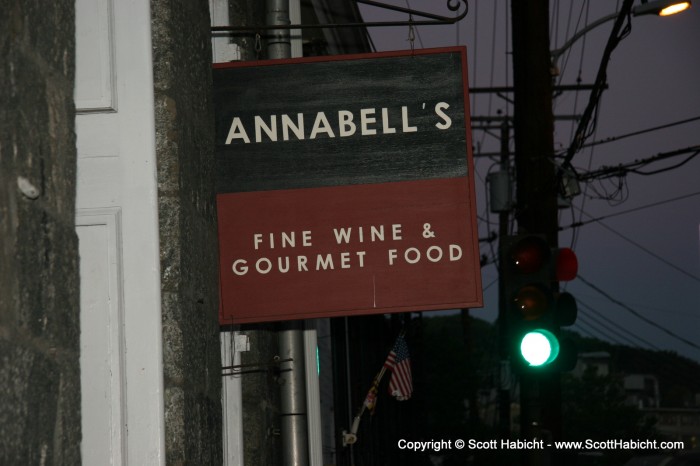 We headed over to Annabell's for some fun.