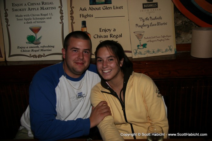 Afterwards, it was over to the pub where I bumped into Elliott and Carrie.