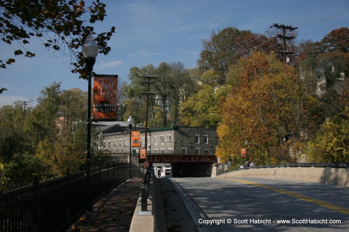 With the colors in full vibrance, I headed to Ellicott City for a day of pictures.