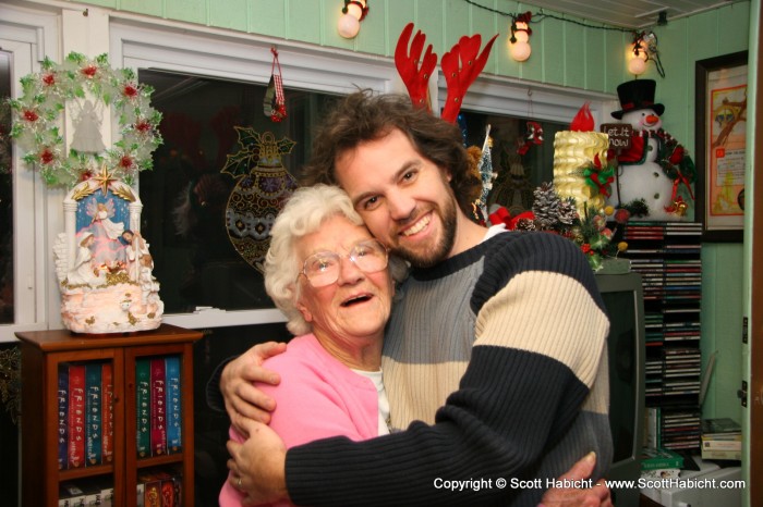 My grandmother and her #1 grandson.