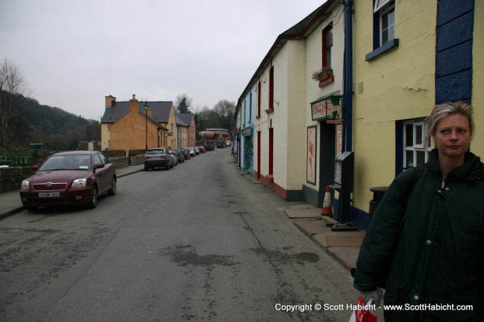 Into the small town where the BBC show Ballykissangel is filimed....