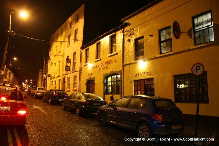 We cut out quickly, and headed over to one of the oldest pubs in town.