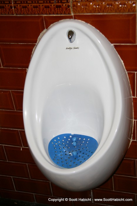 Best urinals in all the land. No splash back.