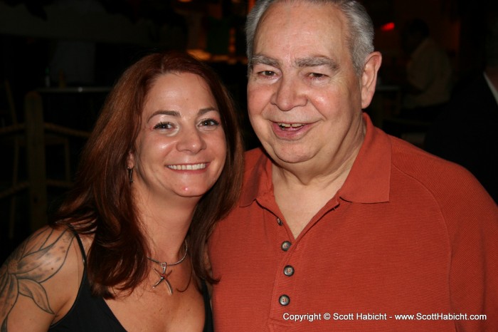 Jen and her father.