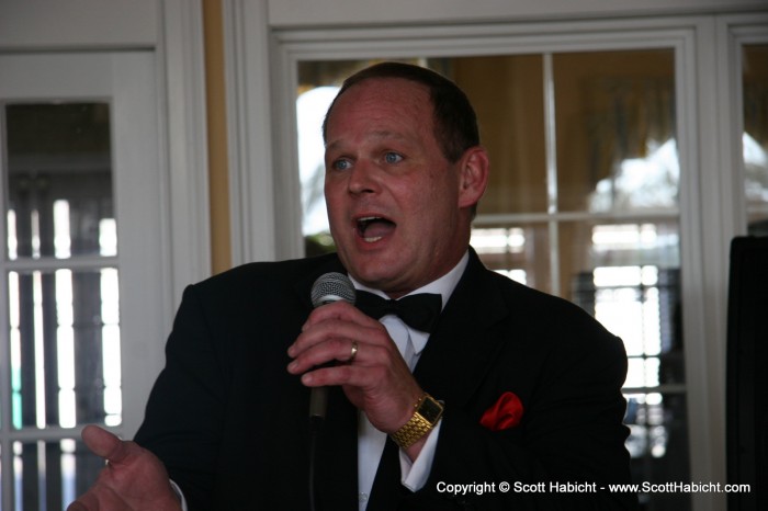 A friend of the family's sang some Frank Sinatra (he was really good)....