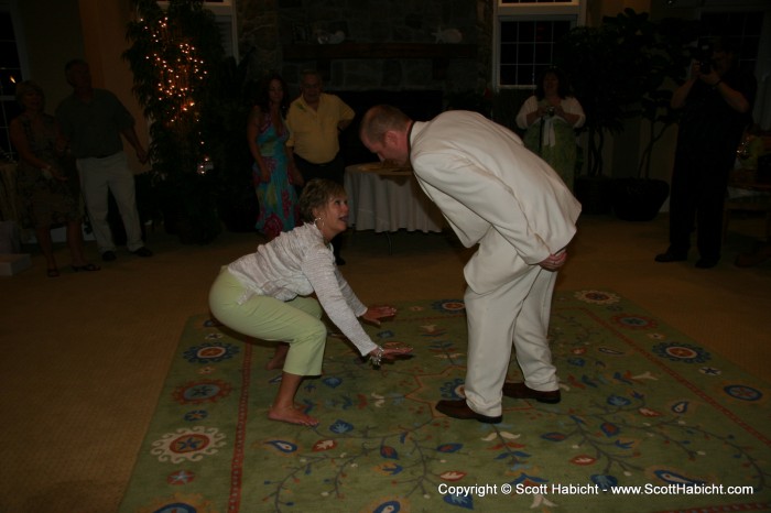 Well, it was time for family dancing all around.