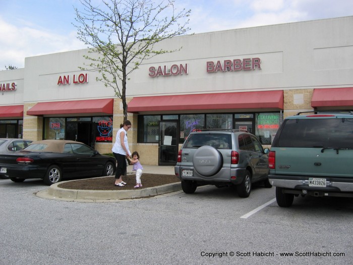 Well, this has all the lookings of a first hair cut.