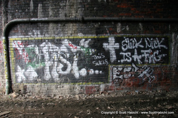 I've been thinking about doing a whole thing on graffiti in Ellicott City.