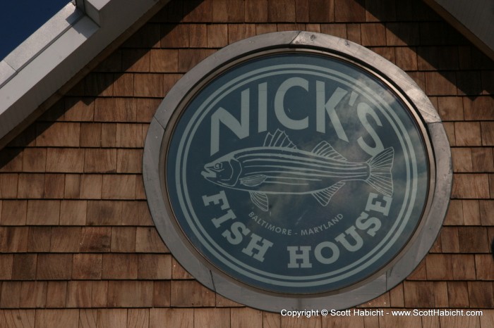 Nick's Fish House is always a good time.