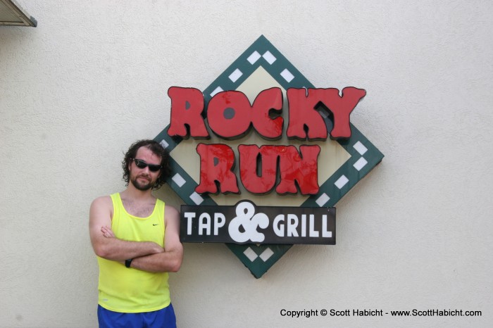 After Rocky Run, it was on to the next (and last) bar.