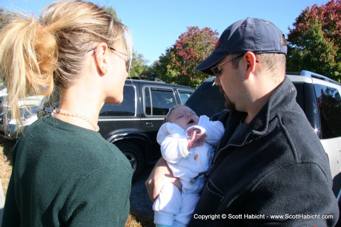 The family headed out to Larriland Farm for a day of fun.