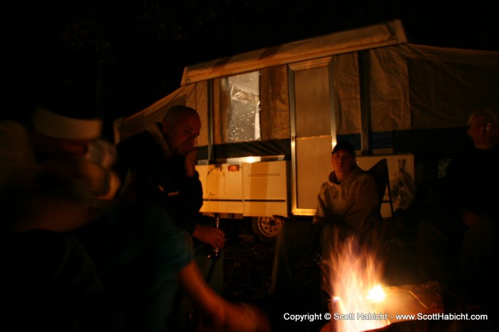 A few other's stayed in a camper.