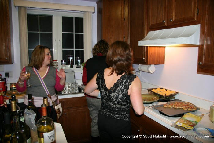 Women where you want them, in the kitchen.