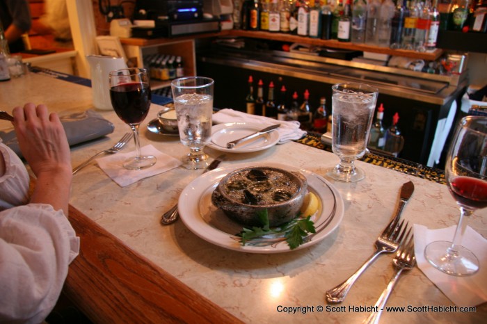 or escargot at Tersiguel's in Ellicott City......