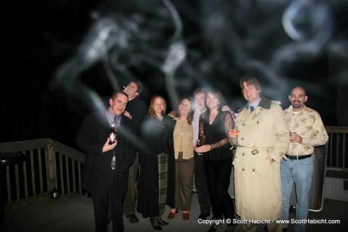 and outside. Looks like I was holding someone's smoke at the time of taking the picture.