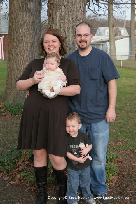 A nice family shot of my brother's family.