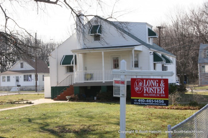 A sad day. The house my grandfather built was sold...