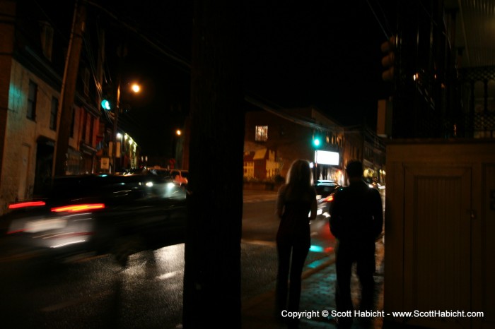 Chris joined kelli and I for a night in Ellicott City.