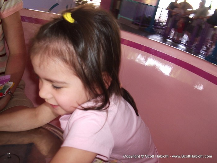 Oh this was our first ride at Disney. Who doesn't love spinnin' the teacups?