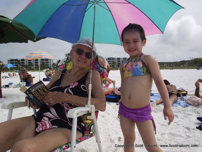 Look at these beach bums.