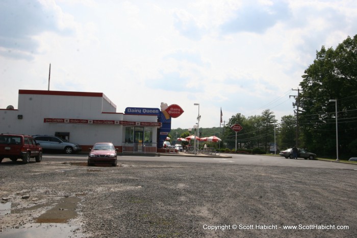 I had a craving for some ice cream, so we stopped by the DQ.