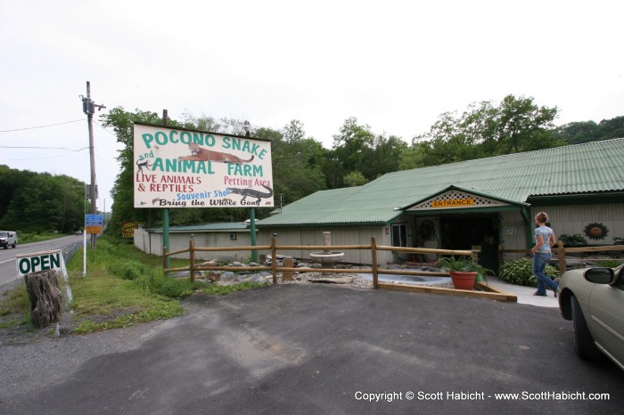 Kelli really wanted to take a day and go to the Pocono Snake and Animal Farm, and who am I to say no.