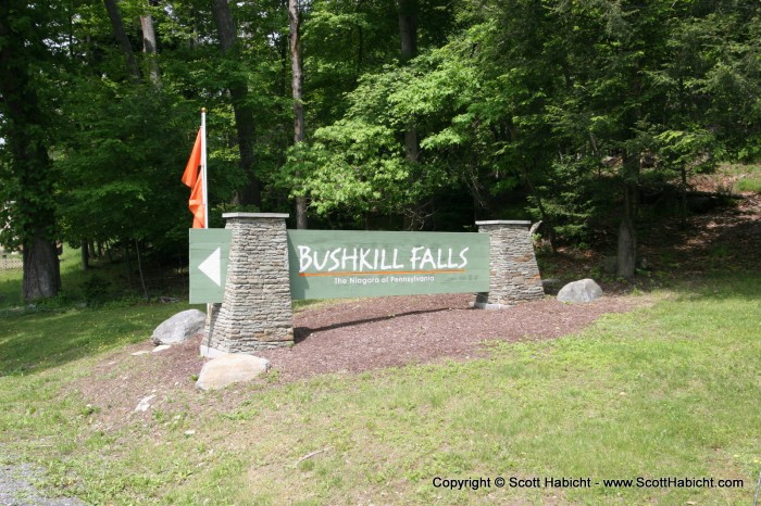 And then headed to Bushkill Falls.