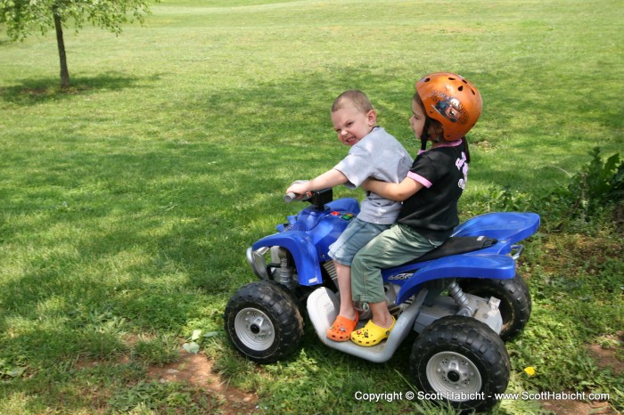 Isn't that the face you make when you're riding your motorcycle with your girlfirend on the back?