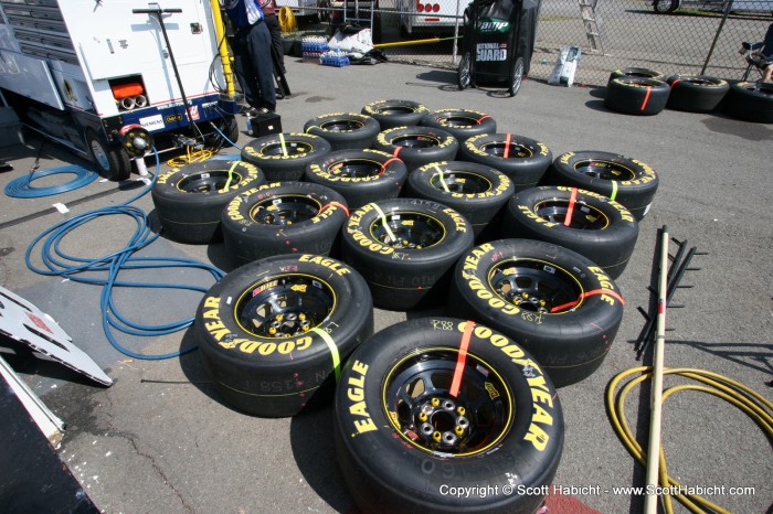 The tires were ready....