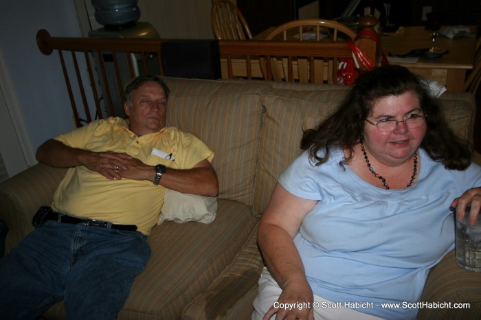 After dinner one night my parents came over to watch Dancing with the Stars.