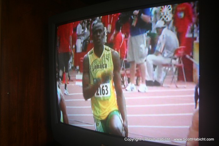 It was so exciting watching Usain Bold during the Olympics while we were in his home country.