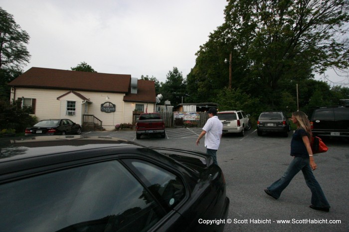 We took Mark to The Crossroads for some crabs...