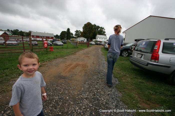 One day we went with the kids and family to the Days End Horse Farm.