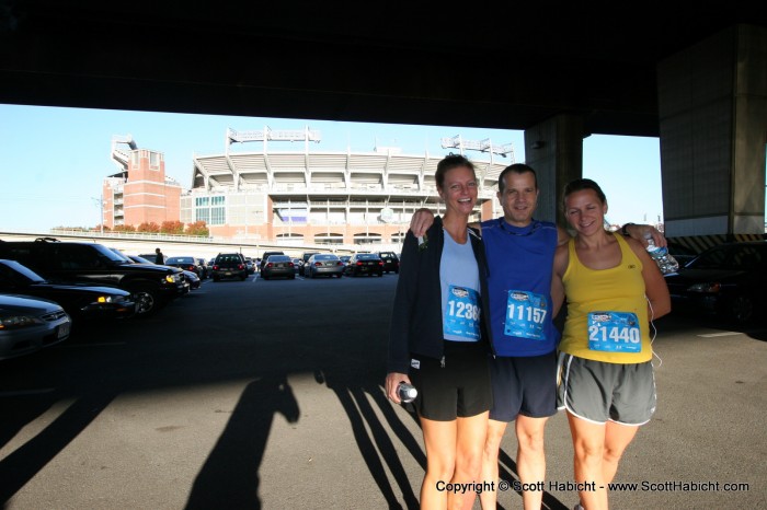 In October, Kelli, Ralph and Amy all ran the Baltimore Half Marathon.