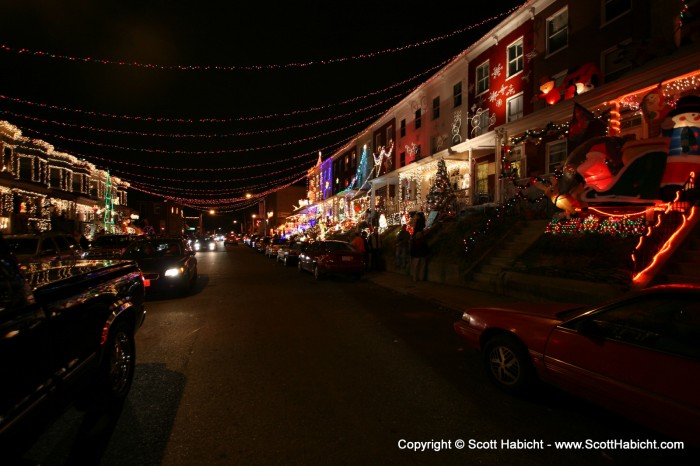 We took them to see the lights on 34th Street in Hampden.