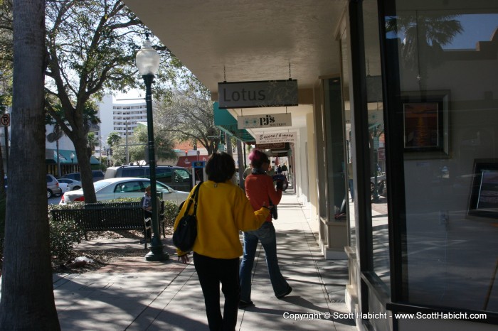 Afterwards, being the women that they are, they went shopping....