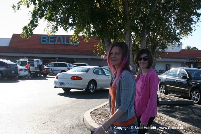 Where there is a sale, there are women, so to Beall's we went.