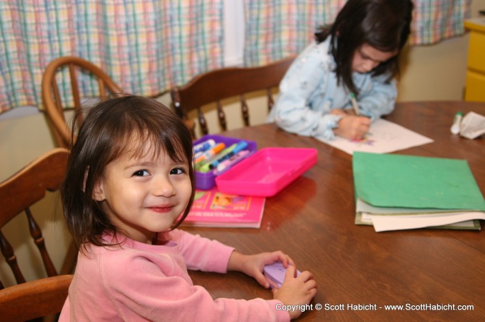 Check out Sophia's sunny smile.