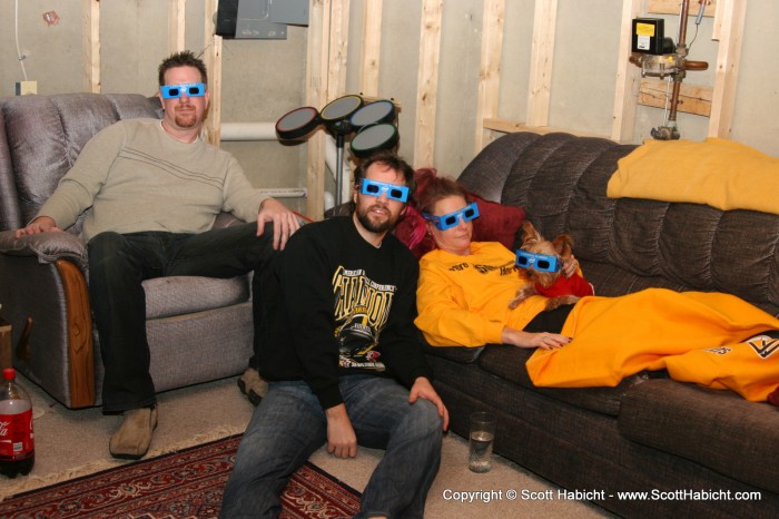 Gearing up for the commercials in 3-D.