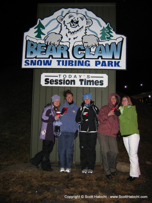 Do a little snow tubing.