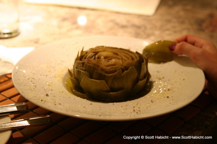 ...and an artichoke.