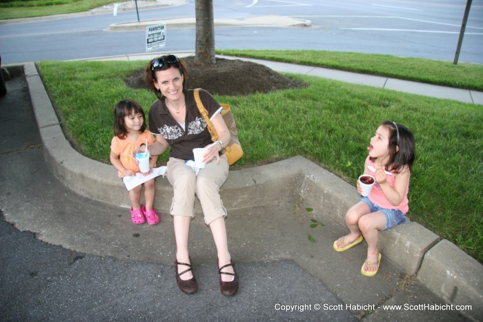 Kristi's kids love snowballs.