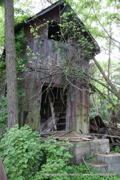 This farmhouse is decades old.