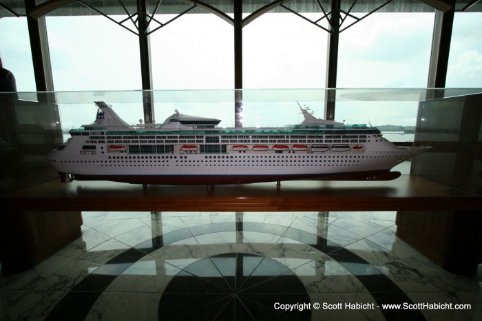 A scale model of our ship.....again..