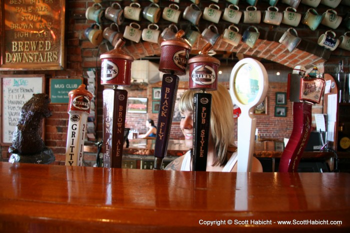 Grittys McDuff's was our first stop, and had some of the best beers of the trip.