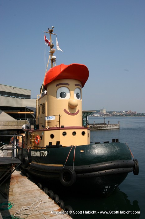 Theodore Tugboat, a children's favorite in Canada.