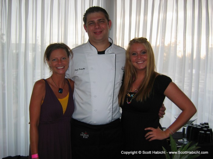 Executive Chef Shane Schaibly posed with his favorite workers.