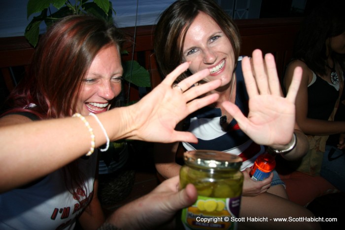 What happens to your hands when you try and open a pickle jar that is too tight.